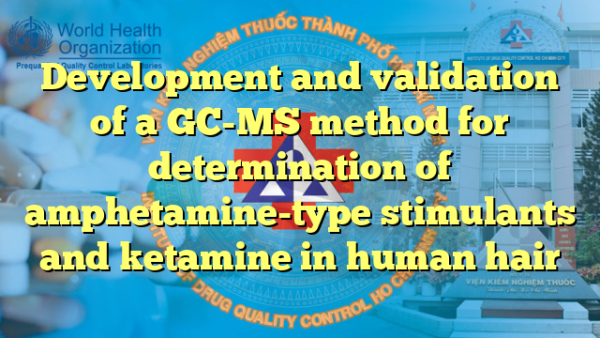 Development and validation of a GC-MS method for determination of amphetamine-type stimulants and ketamine in human hair
